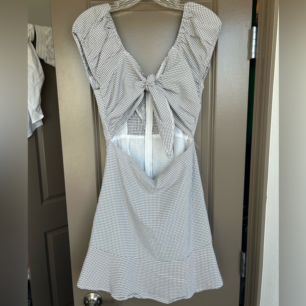 GINGHAM ALTARD STATE DRESS